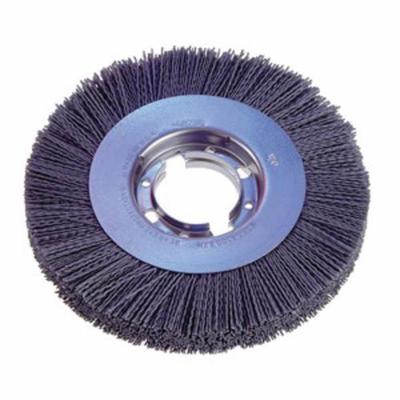 Osborn 22296 Ultra Grit Wide Face Wire Wheel Brush, 8 in Dia x 7/8 ...